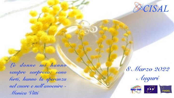 8 Marzo 2022… Auguri a tutte le Donne